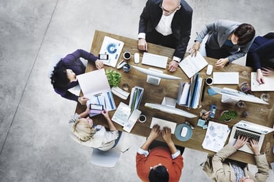 learn in a group environment
